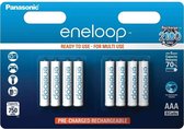 Panasonic Eneloop oplaadbare AAA batterij - 750 mAh - NiMH - 8 stuks