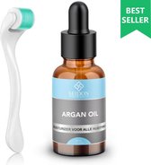 Seidon™ Arganolie - Inclusief Dermaroller  - Haar Verzorging - Tegen Haar Uitval - Anti Aging - Gezichtsverzorging - Anti Rimpel - 30 ml