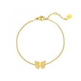 Armband vlinder | Goud