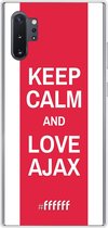 Samsung Galaxy Note 10 Plus Hoesje Transparant TPU Case - AFC Ajax Keep Calm #ffffff