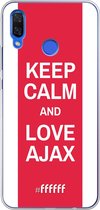 Huawei Nova 3 Hoesje Transparant TPU Case - AFC Ajax Keep Calm #ffffff