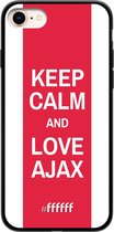 iPhone 7 Hoesje TPU Case - AFC Ajax Keep Calm #ffffff