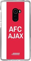 Xiaomi Mi Mix 2 Hoesje Transparant TPU Case - AFC Ajax - met opdruk #ffffff