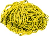 1 kg - Elastiek - geel - diameter 50mm - breedte 1,5mm - in zak - ca 2500 stuks