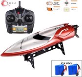 RC Race Boot H106- High Speed boat 2.4GHZ 20km/u - radiografisch bestuurbaar boot (36CM) + extra accu