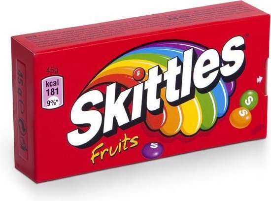 Skittles Fruit 16 45 Gram |