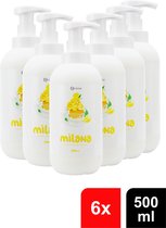 Grass Handzeep - Zachte Mousse - Milana Citroen - 6 x 500ml - Voordeelverpakking