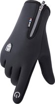 Waterdichte Handschoenen met Antislip en Touchscreen - Zwart M - Powertouch Gloves