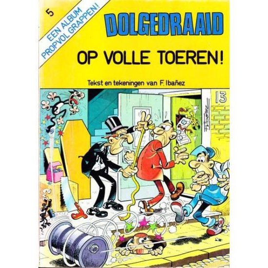 9789034400413 - Dolgedraaid - Op volle toeren!