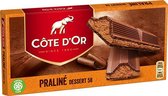 Côte d'Or - Dessert Praliné 58 Tablettes de Chocolat au Lait 200g