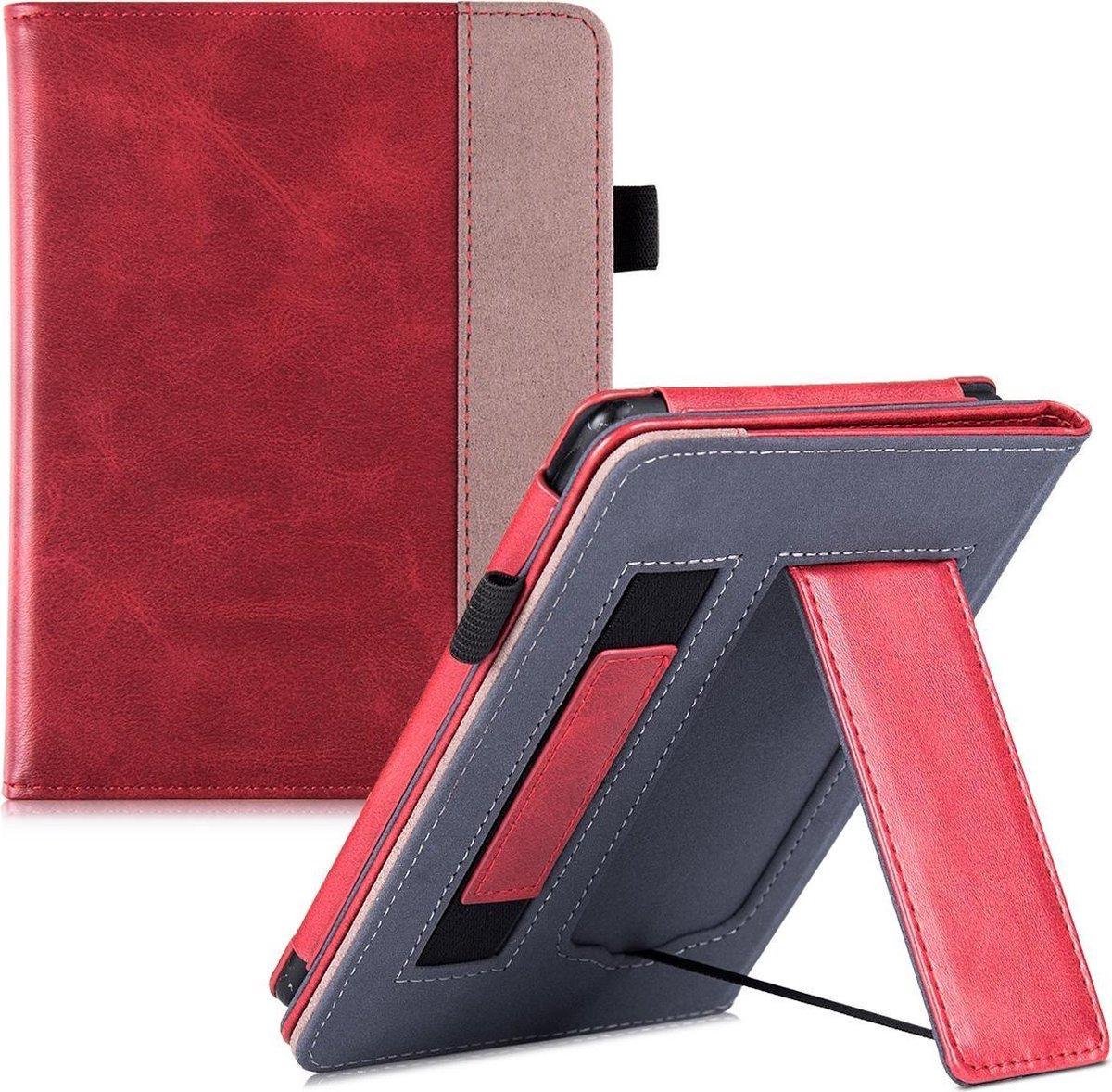 Luxe Lederen Smart Sleepcover Book Case Cover Hoesje Met