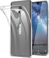 Silicone hoesje Geschikt voor: Nokia 1.3 -  transparant
