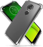 Shockproof Soft TPU hoesje Silicone Case Geschikt voor: Motorola Moto G7 Play