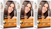 KATIVA 3 x Braziliaanse smoothing straight-systeem Kit