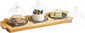 Serveerset | Serveerplank | Vershoudplank | Hout | Leisteen | Onderzetter | Handgemaakt