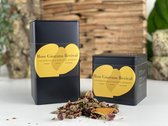 Moments Rose Guarana Revival - Losse vruchten thee (biologisch - Rozen & Dadel smaak - 75 gram | 25 kopjes - In luxe bewaarblik