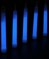 MagieQ Glow Sticks 6" BREAKLIGHT, blauw  25 stuks / Bag