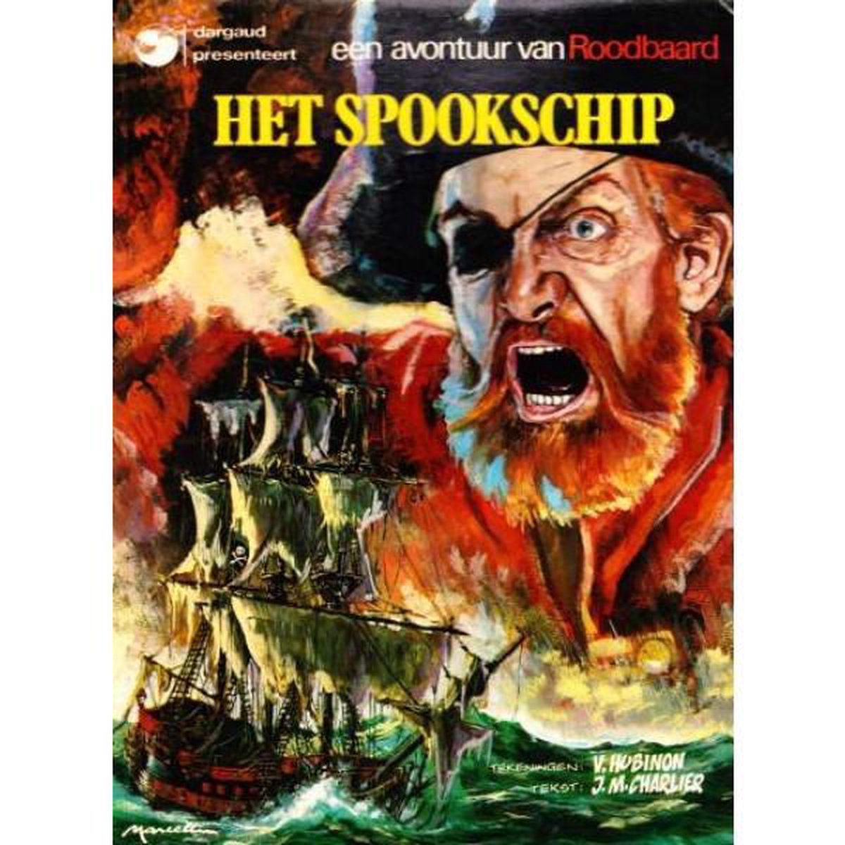 Een avontuur van Roodbaard - Het spookschip - J.M. Charlier & V. Hubinon