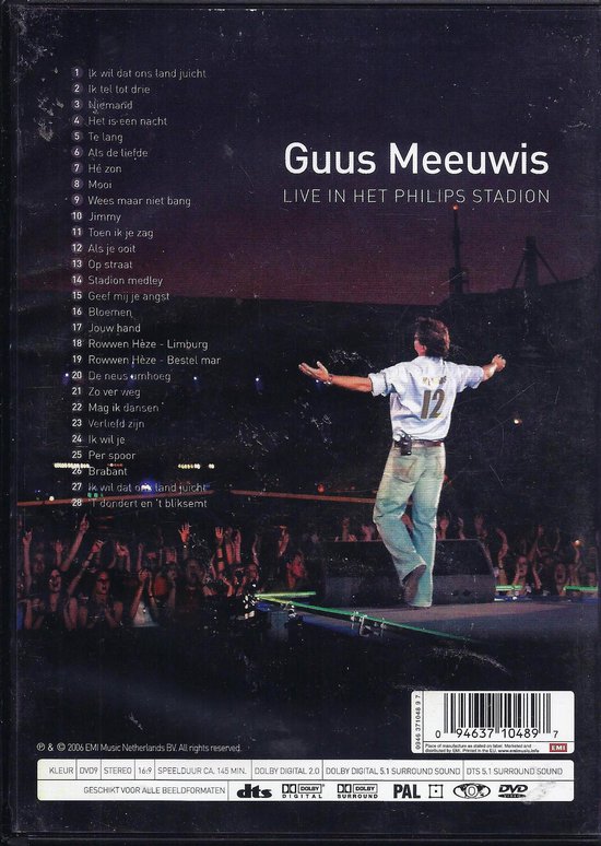 Guus Meeuwis - Live In Het Philips Stadion (Dvd), nvt | Dvd's | bol.com