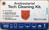 Antibacteriële technische reinigingskit in een metalen blik