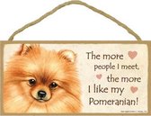 Pomeranian Bord Roze