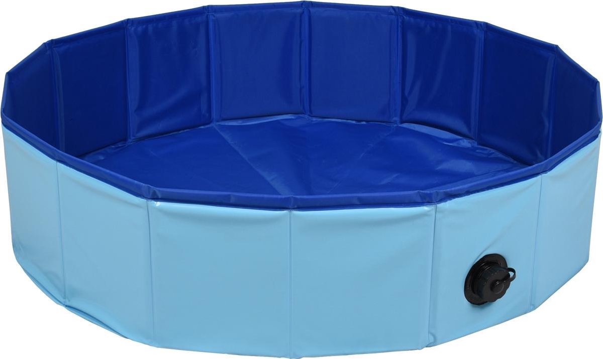 Hondenzwembad, 100 cm kinderen hondensproeier spatkussen, verdikte antislip waterspeelmat, voor zomer tuin buiten speelgoed
