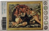 Diamond Painting set Lion with Cubs