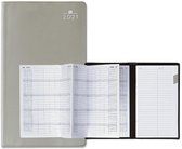 Castelli agenda D55 Planmaster 2021 - 1 week per 2 pagina's - grijs