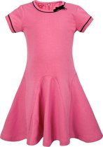 La V sweatstof jurk Amy  Roze 116
