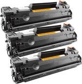 Print-Equipment Toner cartridge / Alternatief multipack HP 3 x CE285A  CB435A CB436A