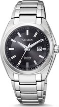 Citizen Super Titanium - Horloge - Titanium - Ø 34 mm - Zilverkleurig / Zwart - Solar uurwerk