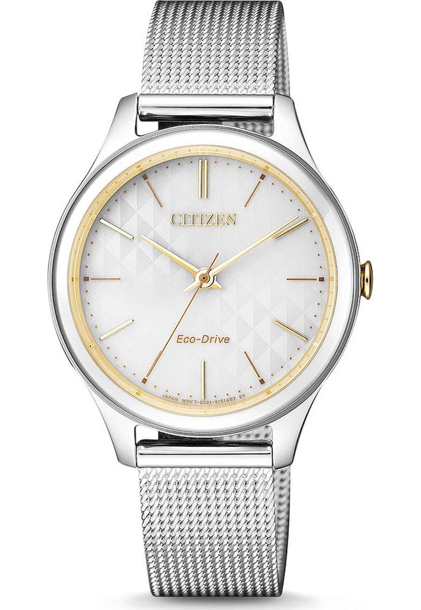 Citizen EM0504-81A Horloge - Staal - Zilverkleurig - Ø 32 mm