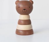 Wee Gallery Wood Stacker Bear