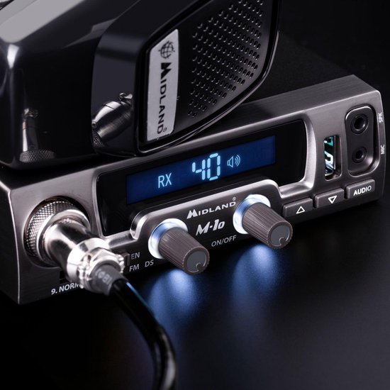 Radio AM FM 27mcCB multinorme Albrecht Midland M-10