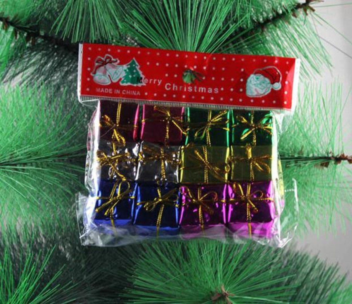Kerstdecoratie cadeautjes | Sinterklaas decoratie | Kerstversiering | Versiering voor onder of in de boom | Decoratie voor kerst | Decoratie voor sinterklaas | Kerst tafel decoratie | Cadeautjes als decoratie | Kerst kadootjes Sint – foto 3