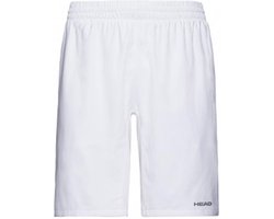 Head Club Short Tennis Bermudas Tenniskleding Junior Wit - Maat 176