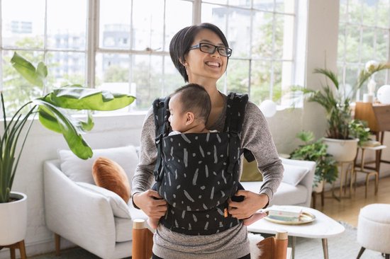 Tula Free to Grow Believe ergonomische draagzak - vanaf ‘geboorte’ te gebruiken - makkelijk verstelbaar - comfortabel voor ouder en kind
