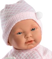 Llorens babypop Sofia blank meisje met speen 45 cm