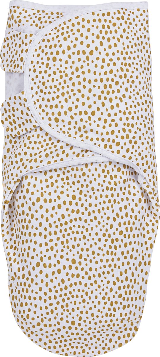 SwaddleMeyco Inbakerdoek Cheetah - 4-6 maanden - Honey Gold SwaddleMeyco Inbakerdoek Cheetah - 4-6 maanden - Honey Gold