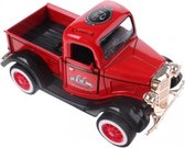 Classic Car Metal Pull back #65 (Rood) 12 cm Toys - Modelauto - Schaalmodel - Model auto