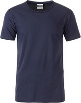 Fusible Systems - Heren James and Nicholson Standaard T-Shirt (Navy)