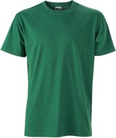 Fusible Systems - Heren James and Nicholson Workwear T-Shirt (Donkergroen)