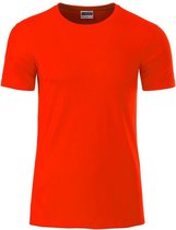 James and Nicholson - Heren Standaard T-Shirt (Fel Rood)