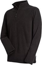 Absolute Apparel - Heren Stedman Active Half Zip Fleece Vest (Zwart)