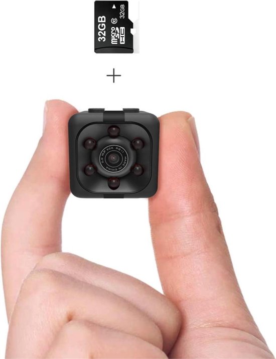 X&MORE – Mini verborgen spy camera – Met 32GB geheugenkaart – Full HD |  bol.com