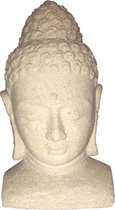 PTMD - Dewi White Poly Buddha Head