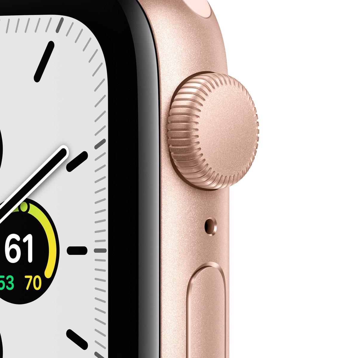 Apple Watch SE - Smartwatch - 44mm - Goudkleurig | bol.com