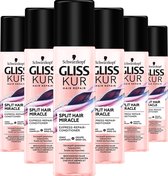 Gliss Kur Split end Miracle Anti-Klit Spray 6x 200 ml