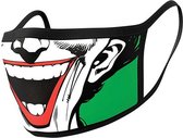 Dc Comics Mondkapjes Joker Face 11 X 16 Cm Katoen Wit 2 Stuks
