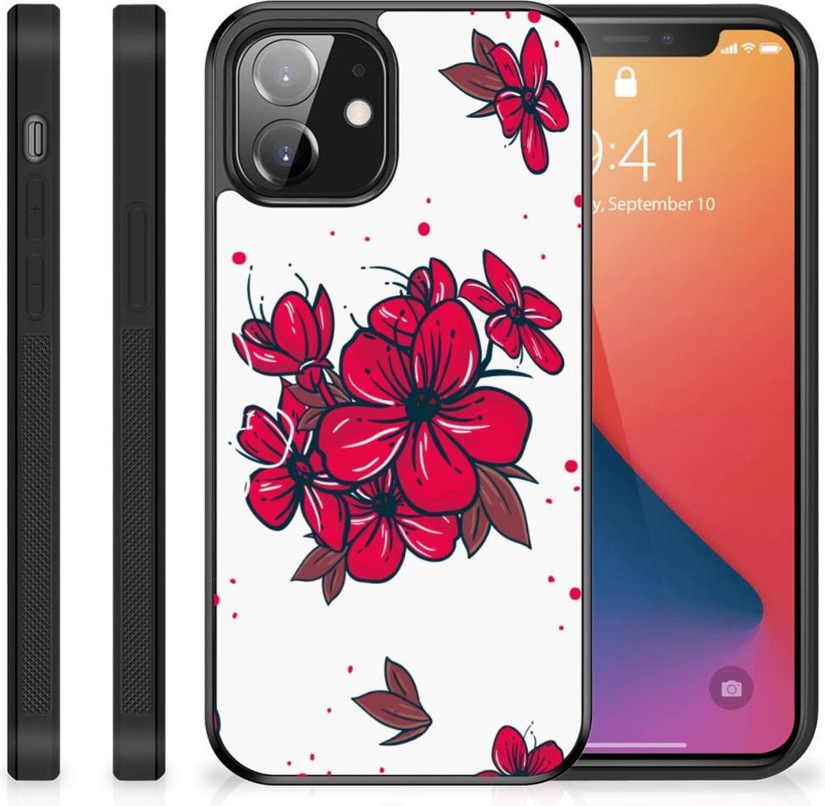 iPhone 12 Mini Skin Case Blossom Red